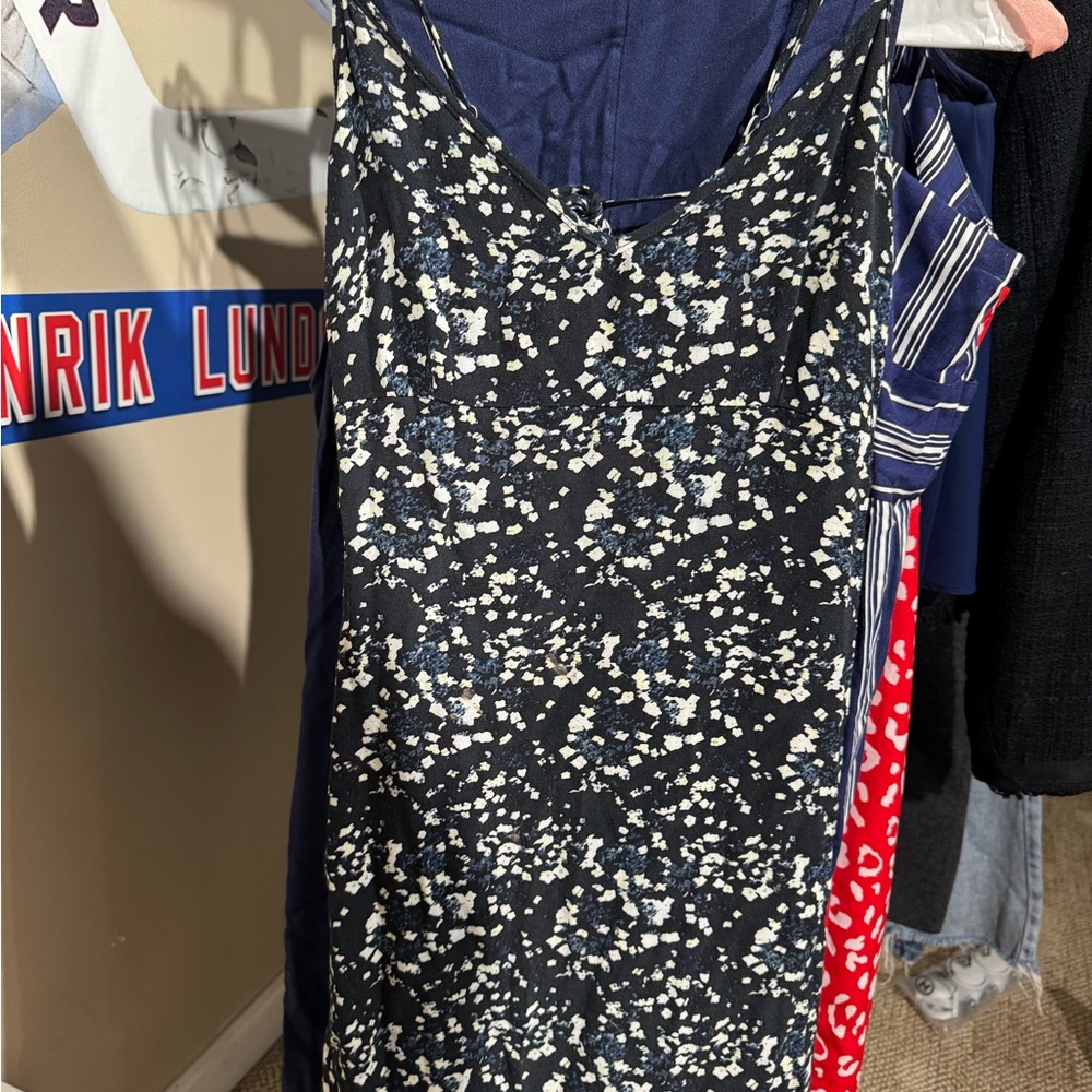 Sunday Best Navy and White Floral Mini Dress